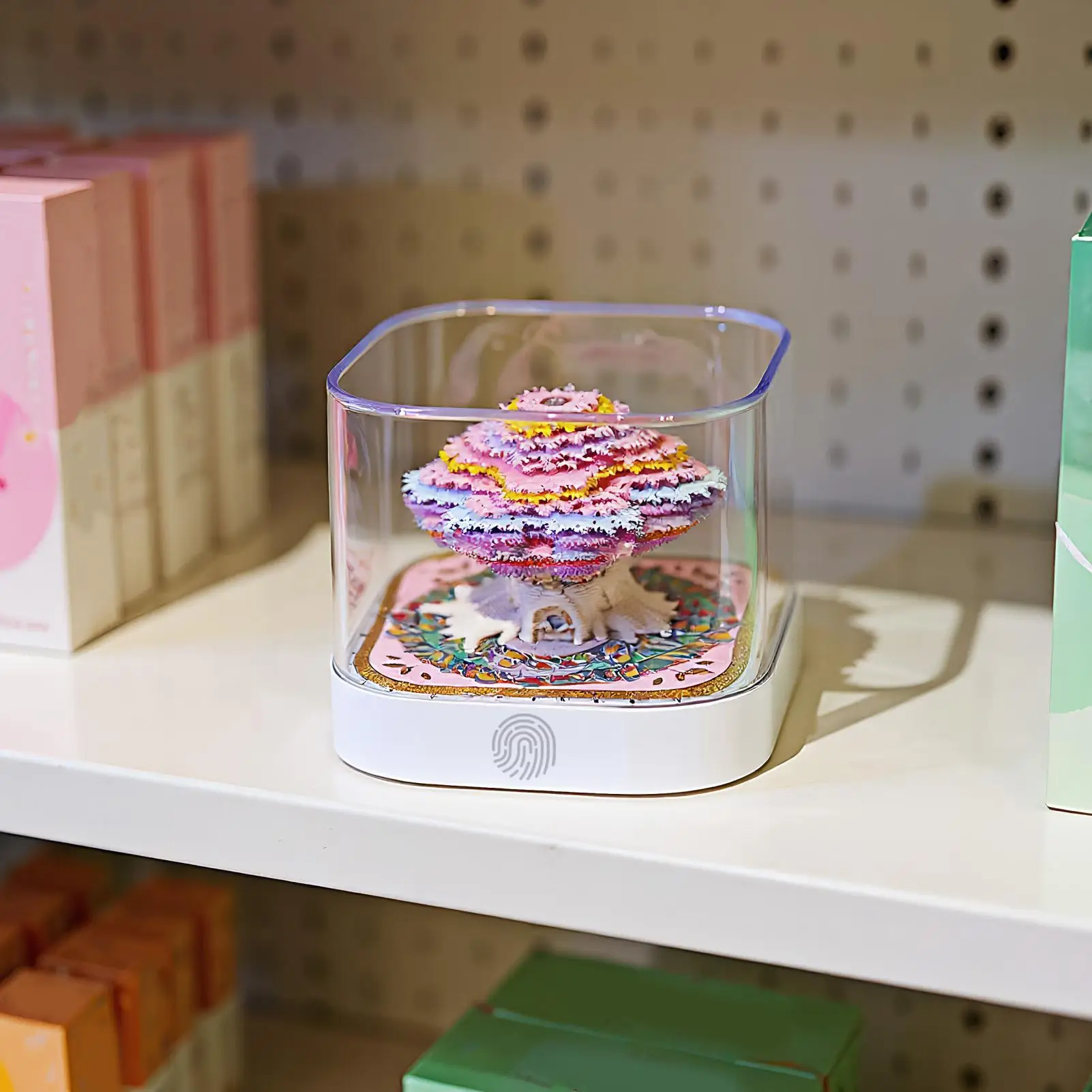 Time Piece Calendar Paper 3D Calendar Note Pad 2026 Desktop Tear Off Memo Pad With Light For Students Teens Adults Teachers Kids