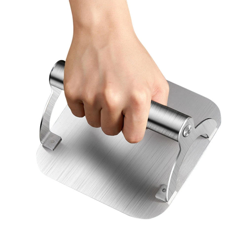 

Hamburger Press Burger Smasher Stainless Steel Non-Stick Meat Beef Grill Burger Press Patty Maker Hamburger Maker Kitchen Suppli