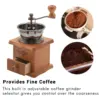 Manual Coffee Grinder, Hand Coffee Beans Grinding Machine, Hand Coffee Burr Mill,Manual Bean Grinder 4