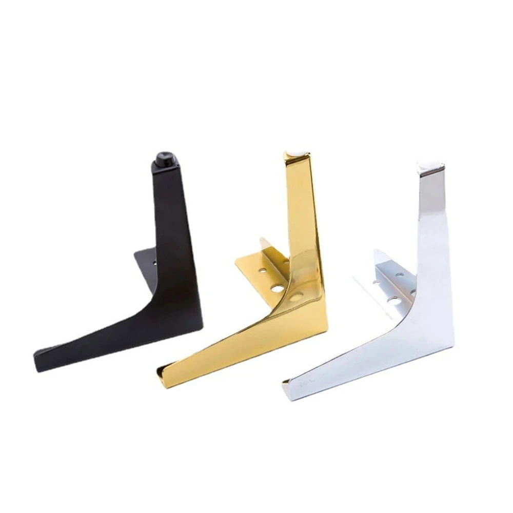 Description Picture 4 of itemIron Furniture Legs Replacement Right Angle Support Table Feet Home Metal Sofa Bed Leg with Anti-slip Foot Pad