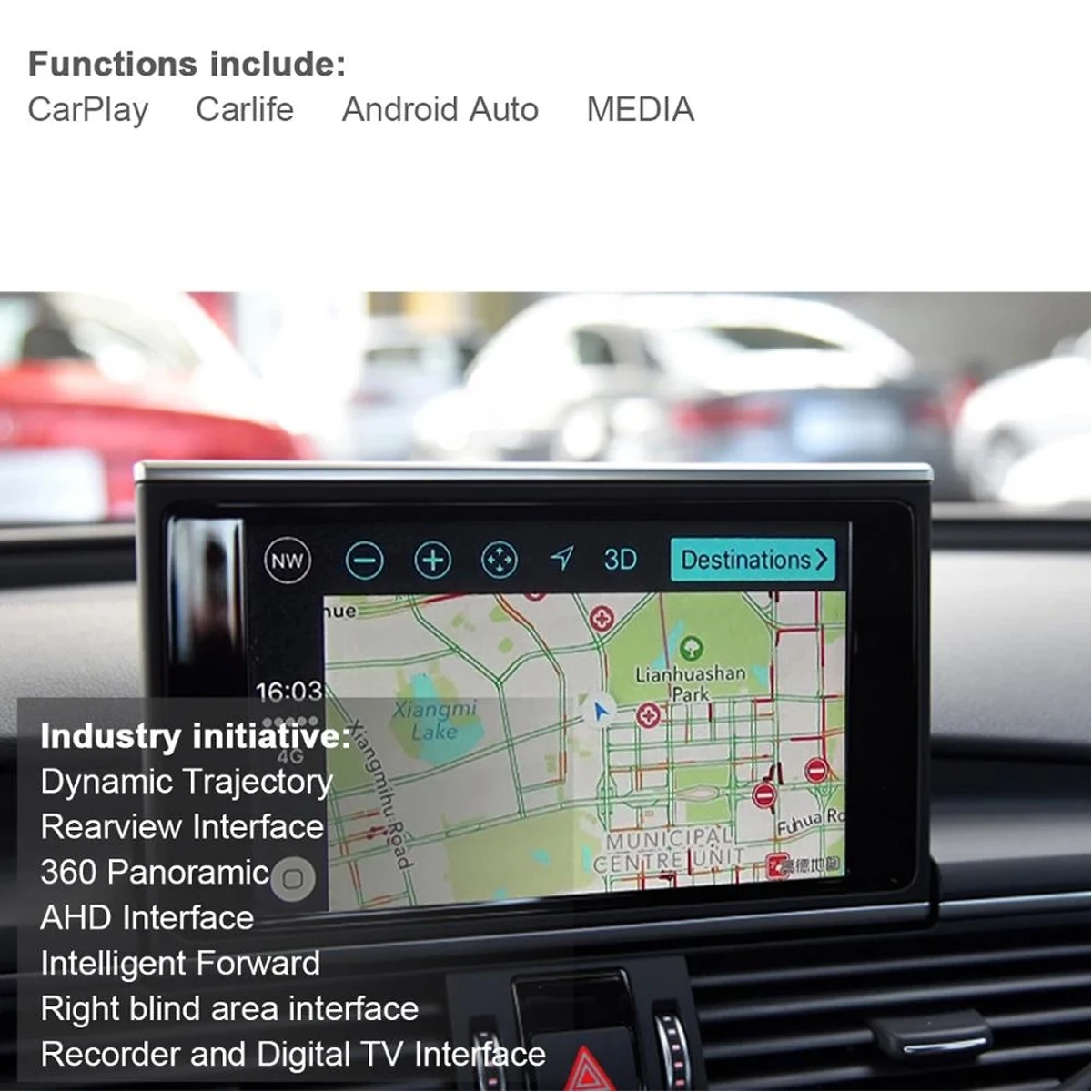  CarPlay ȵ̵ ڵ Smartbox ƿ A6 A7 RS6 RS7 MMI2G MMI3G MIB ý  ĸ麸 ī޶  360 ī޶