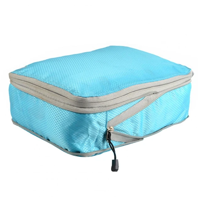 Grands sacs de rangement en nylon pour vêtements, sac de voyage, grande  capacité, cubes d'emballage compressibles - AliExpress