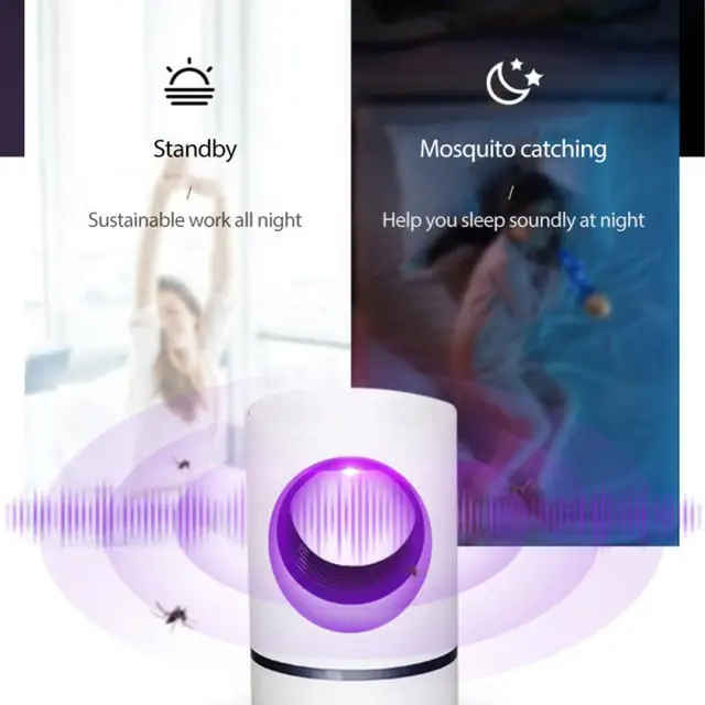 Led Mosquito Killler Lámpa Megöli Rovarok Fotokatalizátora Könnyű Hordozható Rovar Repülő Csapdát Anti Szúnyog Kártevőirtó Elektromos - Image 4