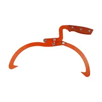 Log Tongs Hand Lifting Grapple Hook Wooden Claw Suit For Garden Wood Handling Tools Firewood Tongs Log Lifter 8/12/20 Inch 2