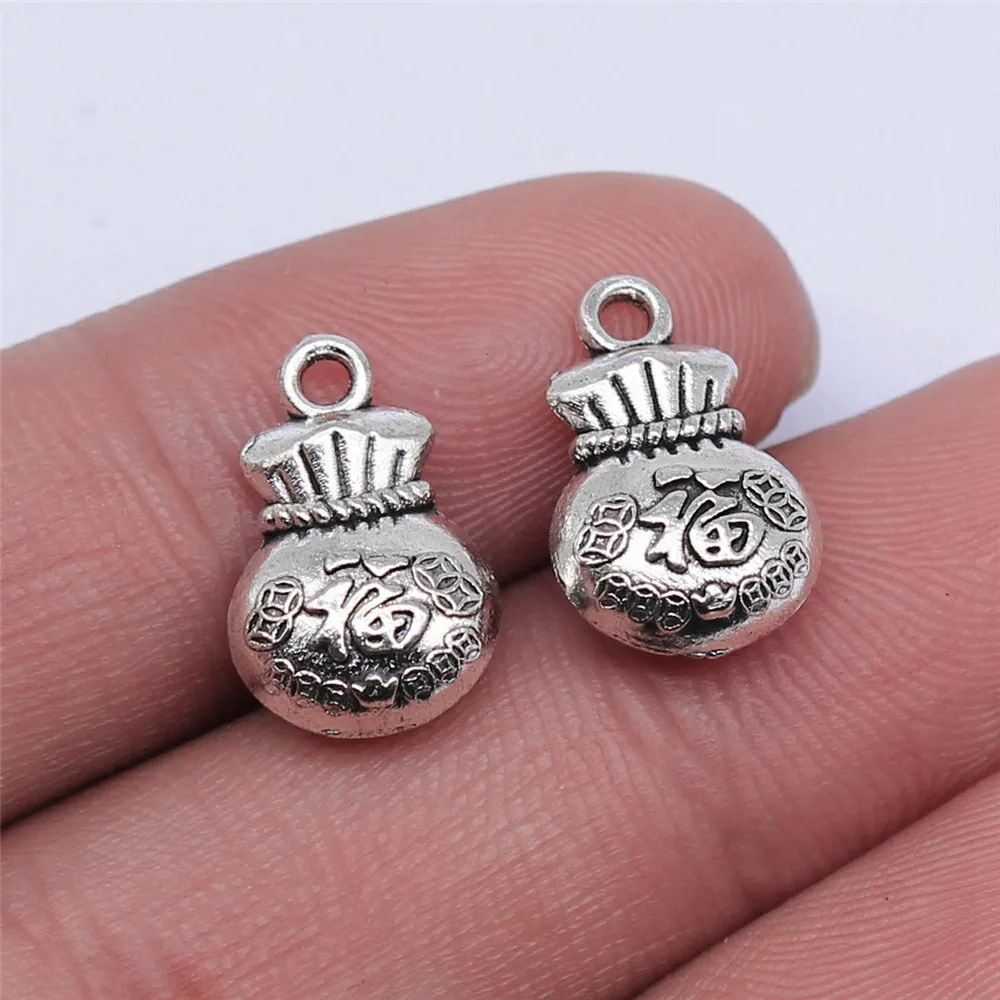 

Jewellery Chinese Lucky Bag Charms For You Car Accessories 10pcs