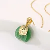 New Elephant Necklace Women's Ethnic Style Pendant Charm Clavicle Chain 1