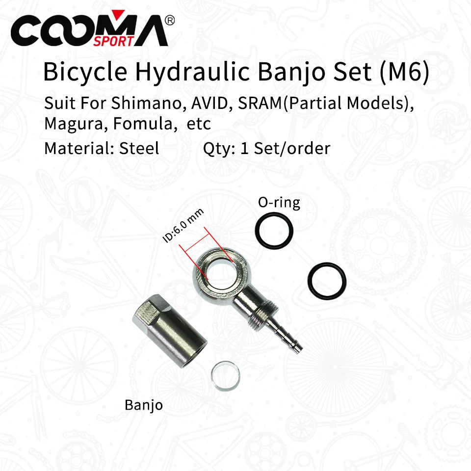 Sram Hydraulic Brake Hose Banjo Bolt Dydraulic Brake With Sealing