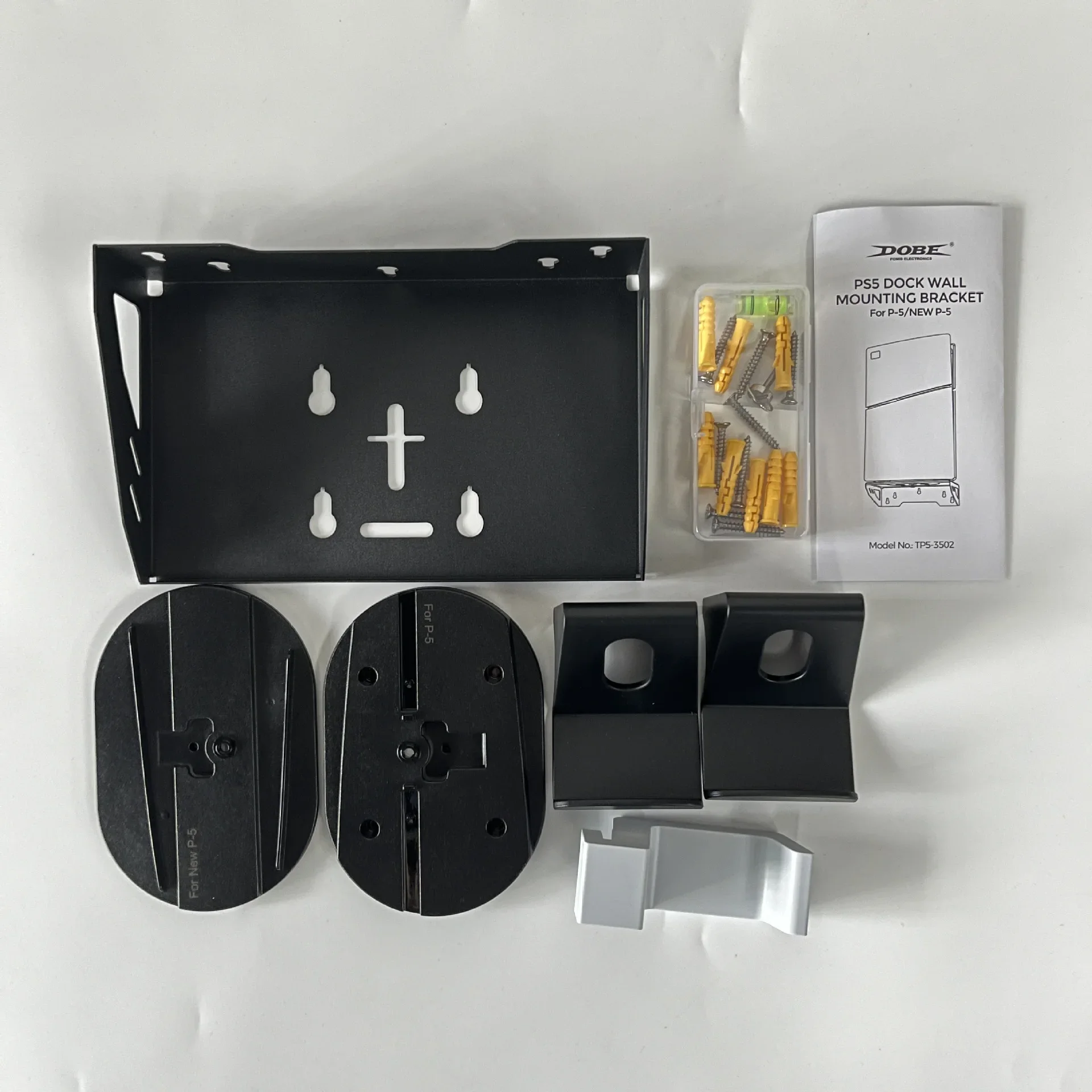 Yoteen-Kit de montaje en pared para PS5 Slim 2, soporte de controlador  desmontable y gancho para auriculares, accesorios de Metal sólido de fácil  instalación - AliExpress