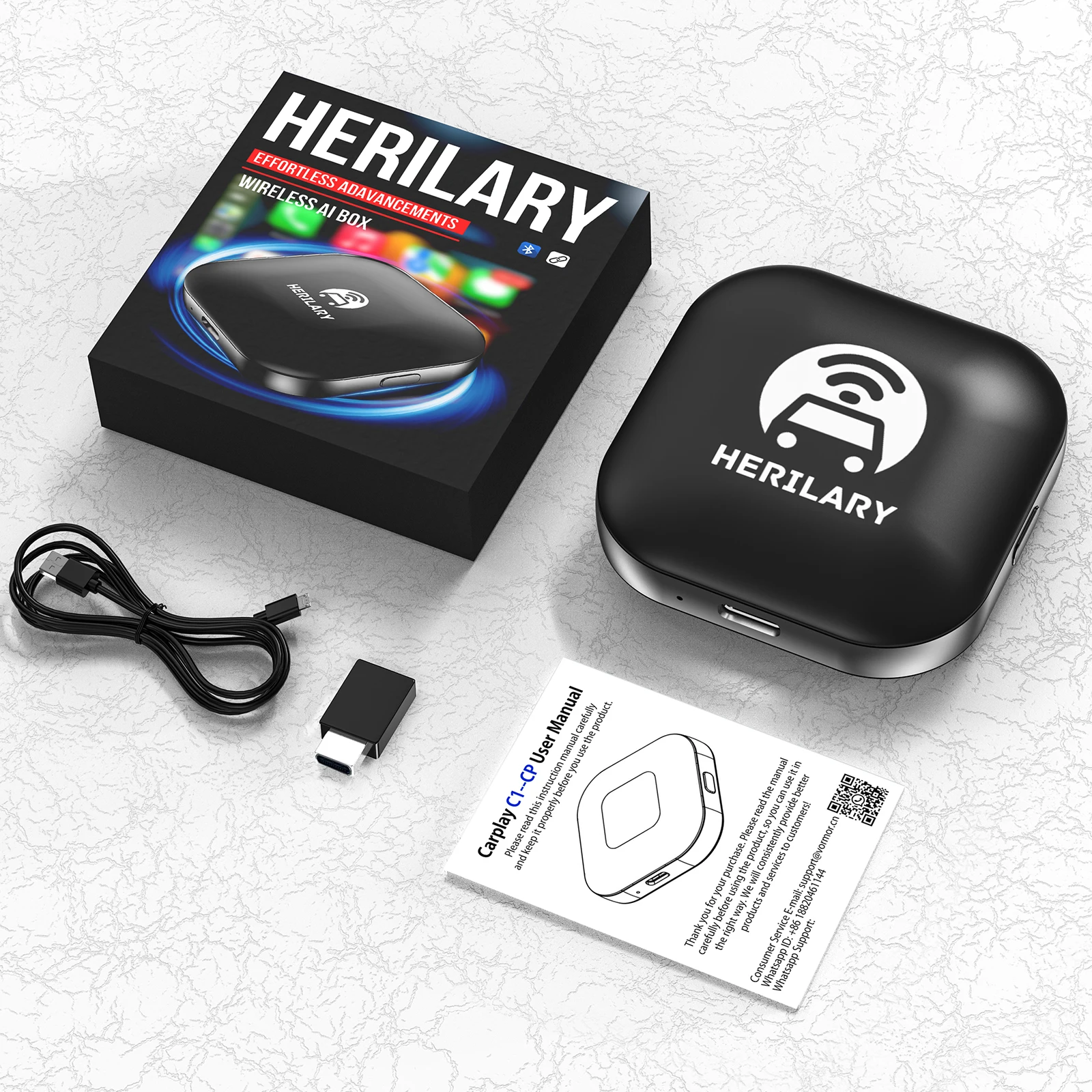 Birgus Wireless Carplay Adapter 2.4G+5.8GHz WF&BT Apple Carplay Dongle With  Hi Siri Car OEM Wired To Wireless USB Dongle - AliExpress