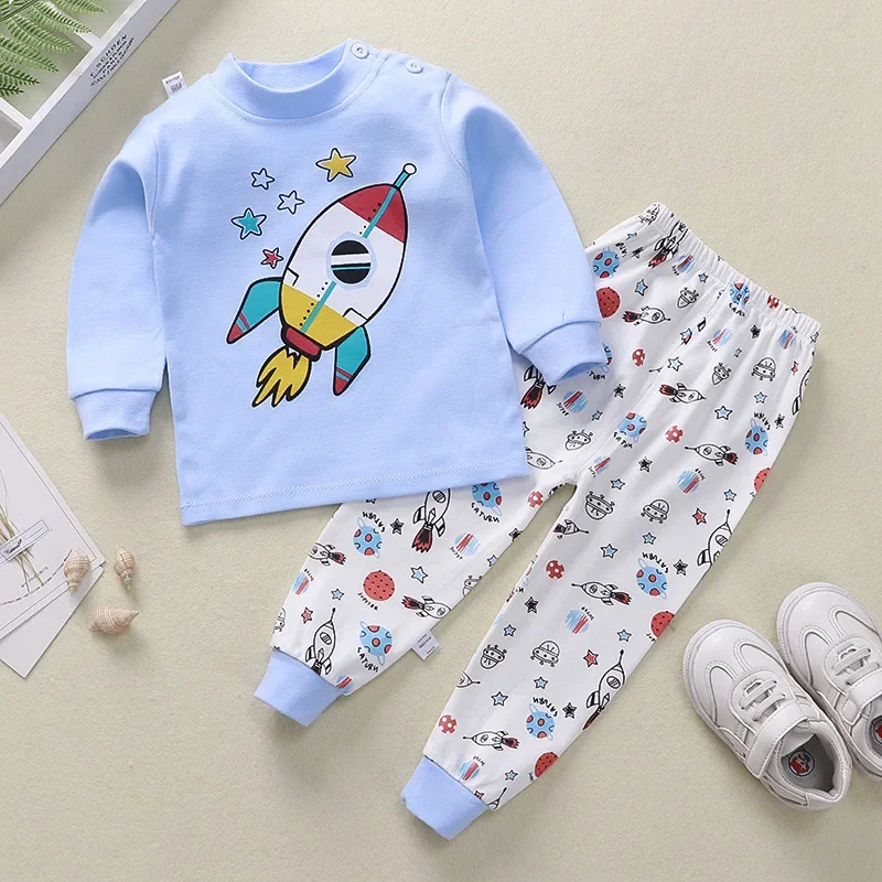 Kids Cartoon Pajama Set 2