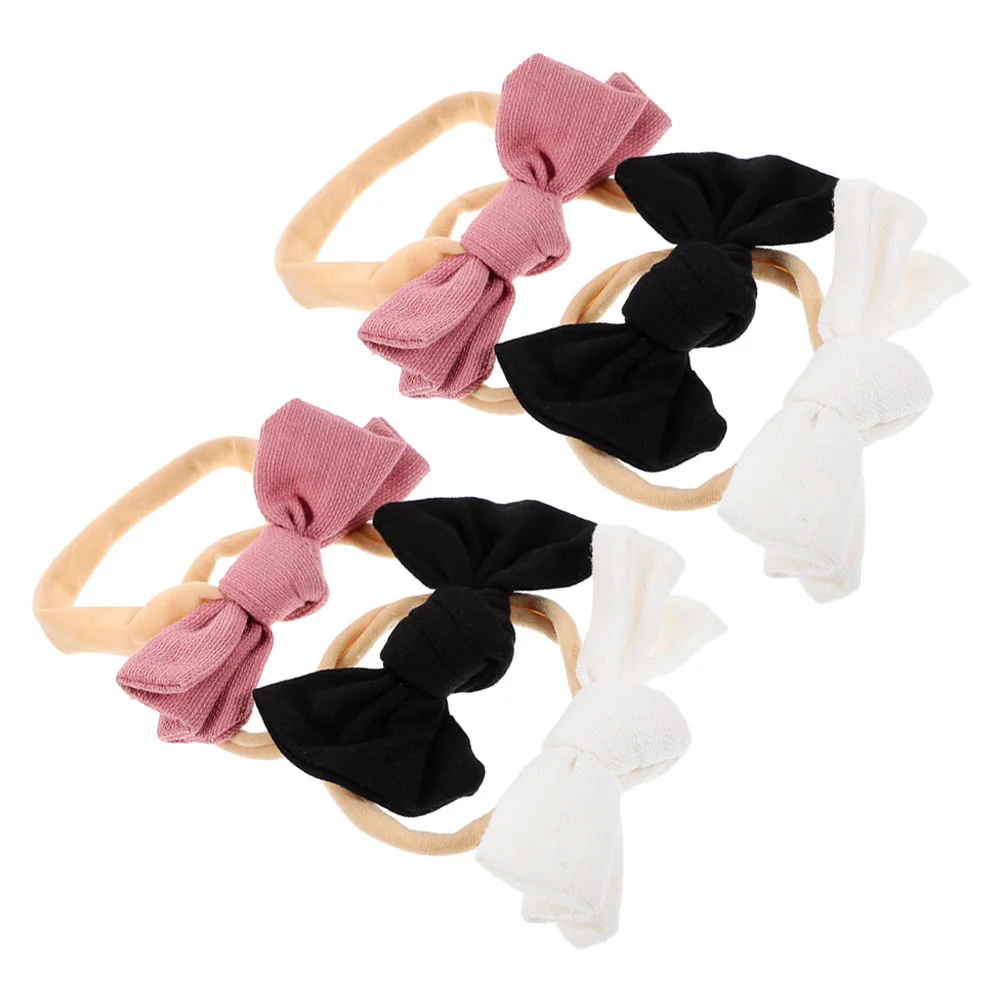 

6 Pcs Baby Headband Headbands Infant Bow for Girl Girls Hair Accessory Accessories