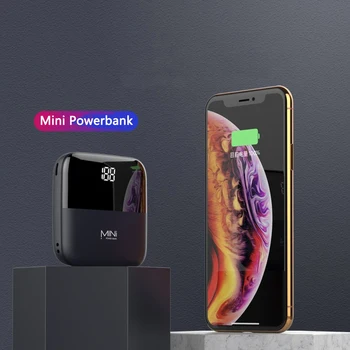 모바일 외부 배터리 전원 은행 삼성 아이폰 화웨이 Xiaomi Mi 휴대 전화 보조 배터리 20000 mAh 휴대용 충전기