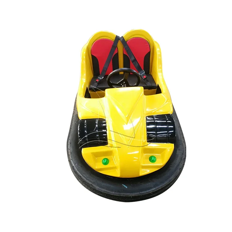 Amusement park equipment bumper cars two seats battery bumper car electric car for kids and adult