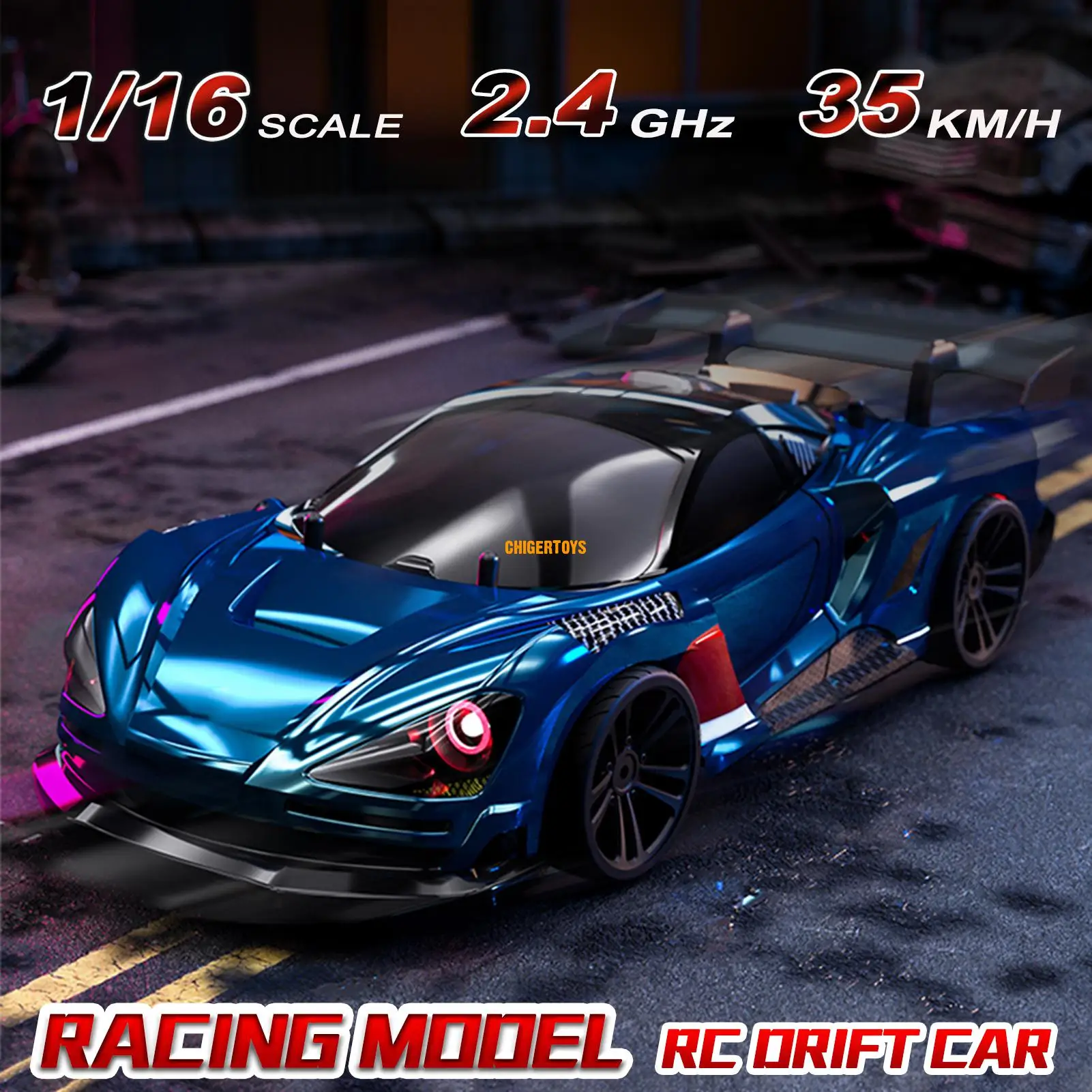 Carro Telecomandado CARRERA TOYS Drift Car 1:16