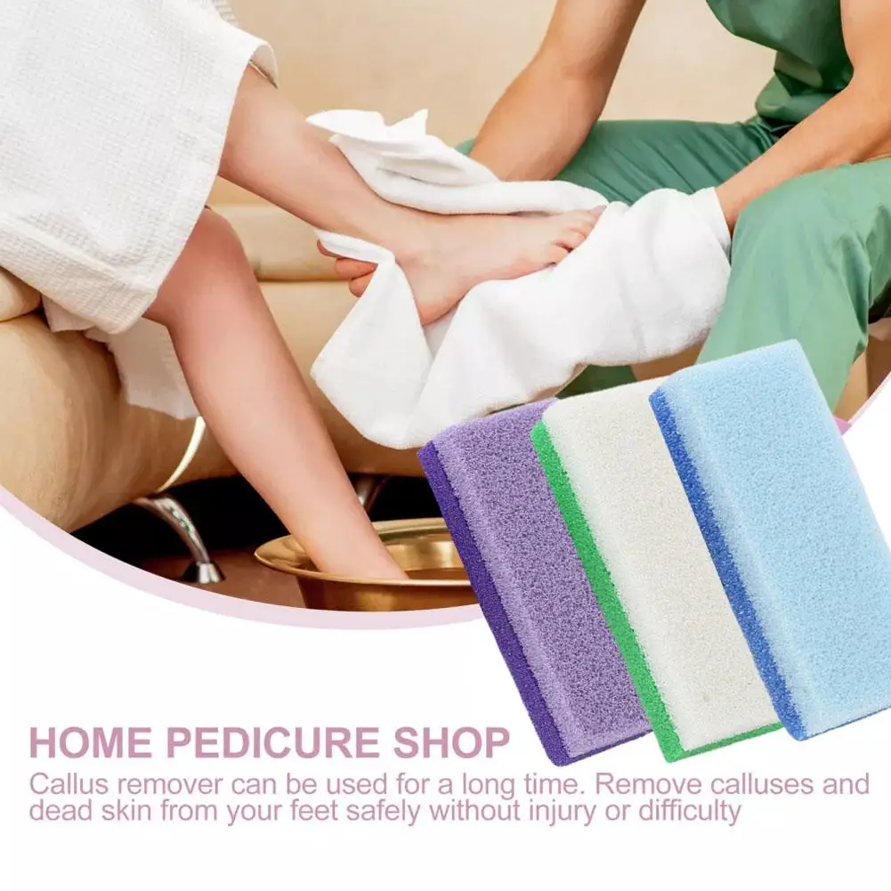 풋 케어 양면 발용 경석, 손과 몸용 각질 스크러버, Re B6U3, 2in 1