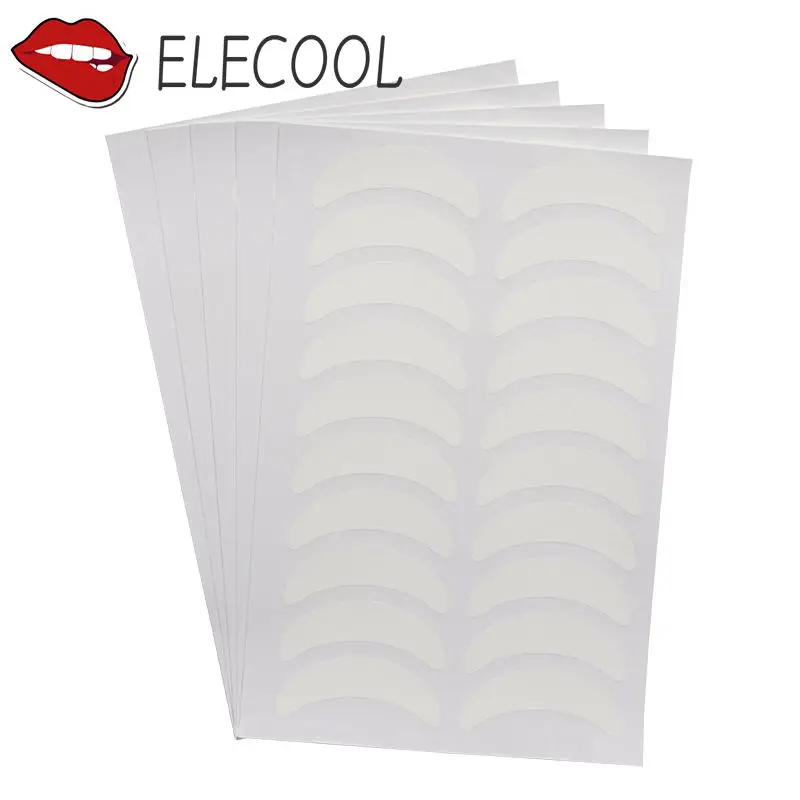 set Eyelash Extension Patches Under Eye Pads Tips Sticker Eyelashes Paper Adhesive Natural Eye Lashes Makeup Tool