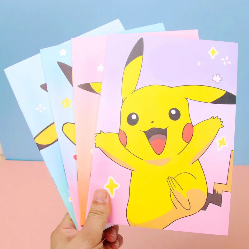 Pokemon A5 16 Pages Classeur Agenda Planner Notebook Diary Weekly Planner Goal Habit Pikachu Notebook School Stationery Officer venom toys