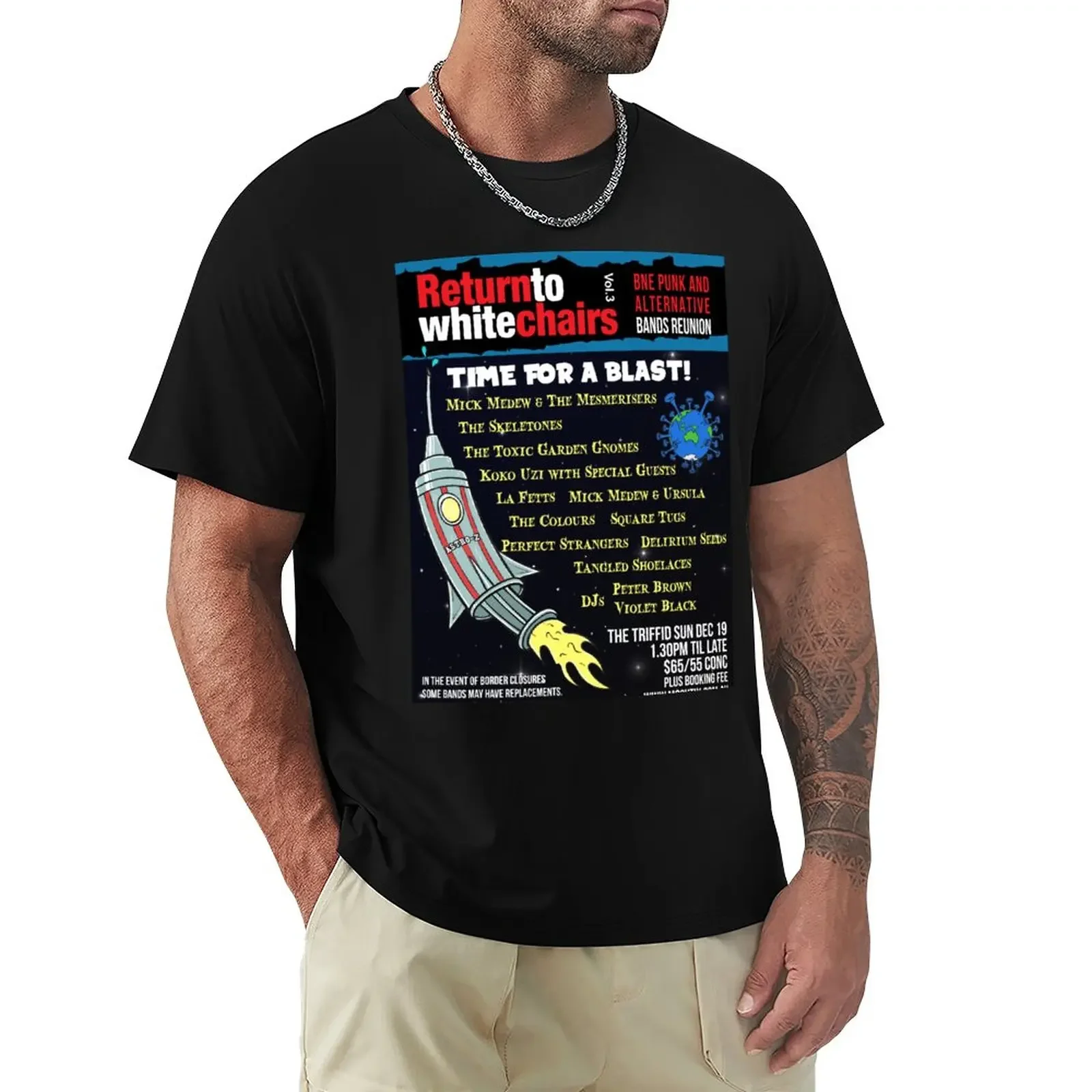 

RETURN TO WHITE CHAIRS VOL 3 T-Shirt cute tops quick-drying t-shirt mens t shirt