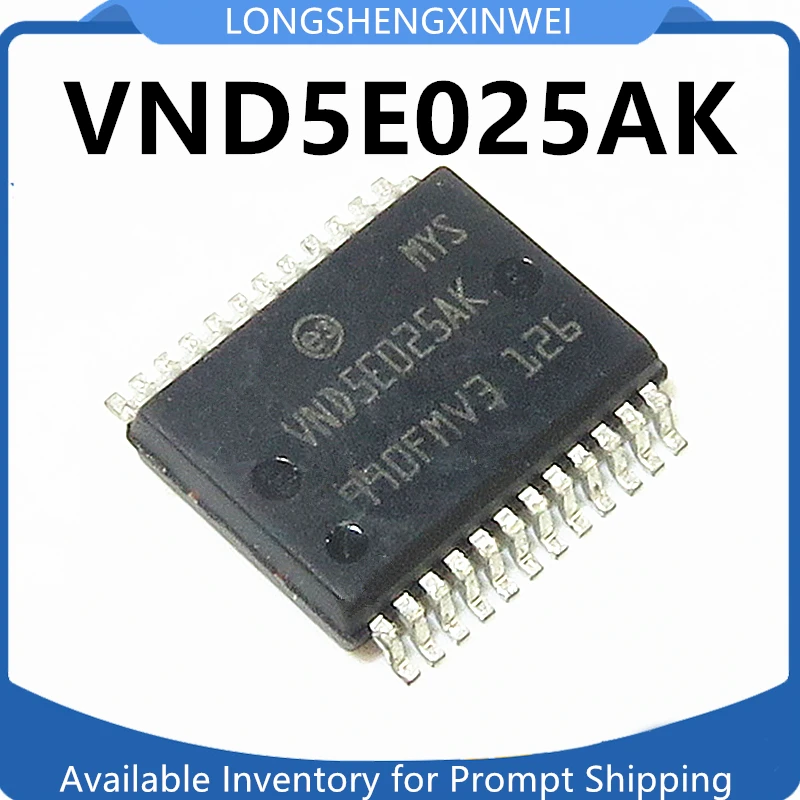 

Модуль VND5E025AK VND5E025 BCM, чип управления сигналом поворота, абсолютно новый и оригинальный, 1 шт.