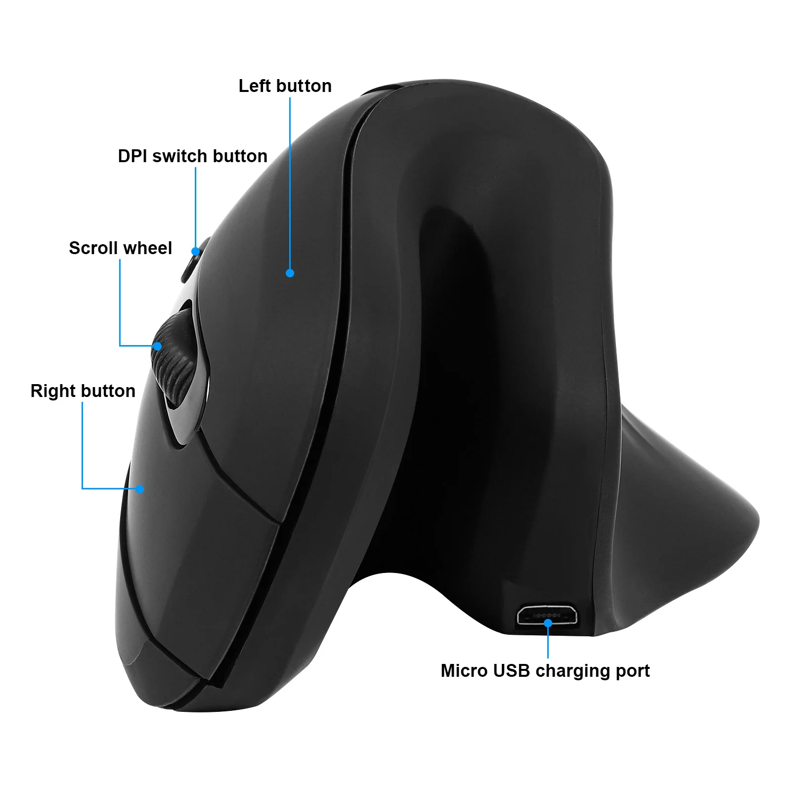Wireless Vertical Mouse Wired USB Computer Gaming Mice Optical 2.4G Silent Gamer Ergonomic Mause For Laptop PC Windows Tablet wireless mouse gaming mouse wired mouse optical mouse