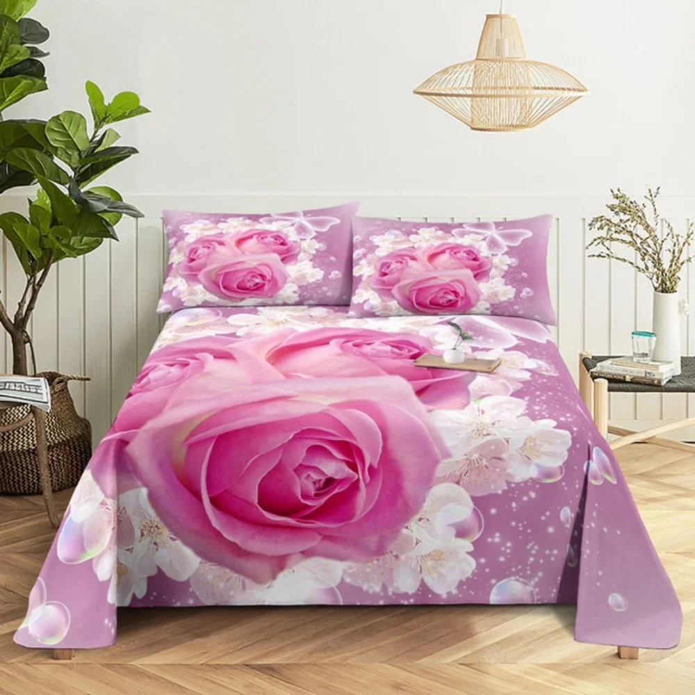 Satisomnia Set Copripiumino King Size Rosa/Grigio – Reversibile, Morbido Microfibra, 3 Pezzi (269x228 Cm + 2 Federe 50x66 Cm), Certificato OEKO-TEX