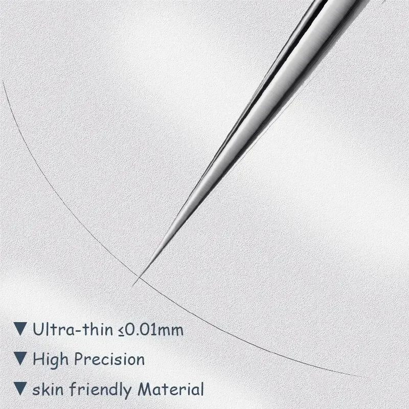 11Pcs Acne Needle Blackhead Clip Remover Extraction Pore Black Head Clean Face Skin Care Cleansing Needle Blemish Removal Tool 2