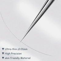 11Pcs Acne Needle Blackhead Clip Remover Extraction Pore Black Head Clean Face Skin Care Cleansing Needle Blemish Removal Tool 2
