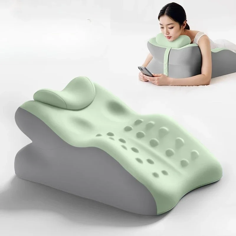 Bed Pillows for Stomach Sleepers,Cervical Pillow with -Snoring, Spinal &, Hand Washable Bedside for Back, Neck