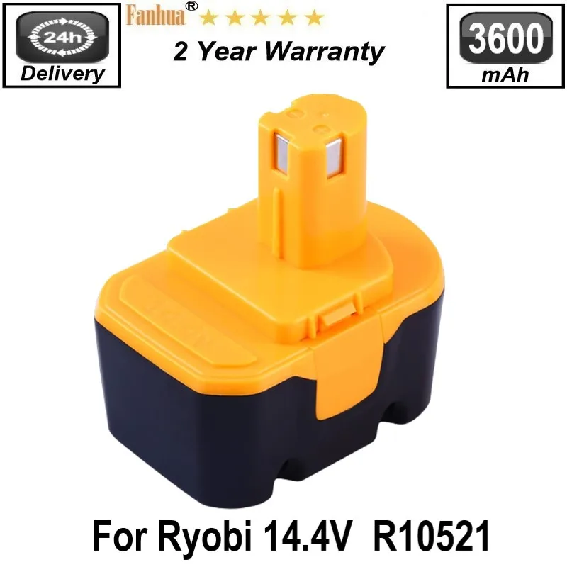 Voor Ryobi 14.4V Batterij R10521 3600Mah Vervanging Voor Ryobi RY6201