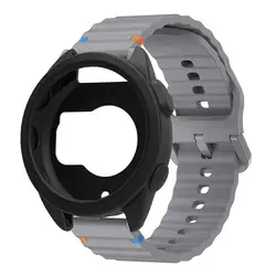 Silicone Protective Case and Strap for Sport Wristbands - Soft, Scratch - Resistant Cover (SpaceH - B)