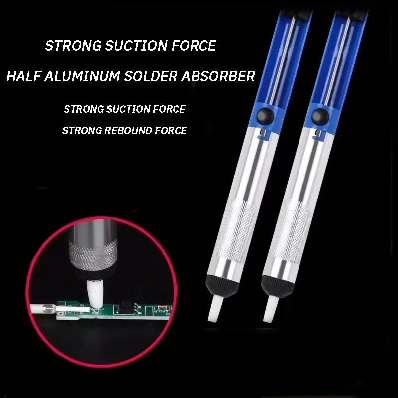 Mèche à souder largeur 2.5 mm pour réparation électronique, fil à dessouder professionnel 1.5 mètre enroulé, vue latérale