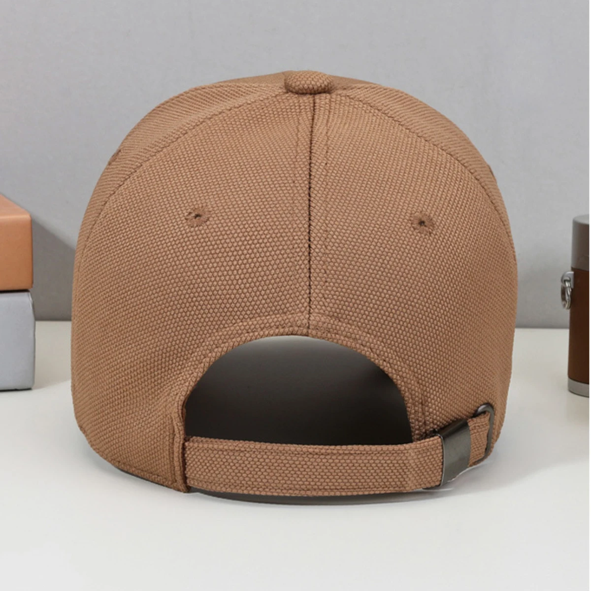 Men's Hat 2025 New Style, Enlarged and Deepened for Large Head Circumference, Baseball Cap That Makes the Face Look Smaller, Blank Duckbill Cap, Fashionable and Versatile