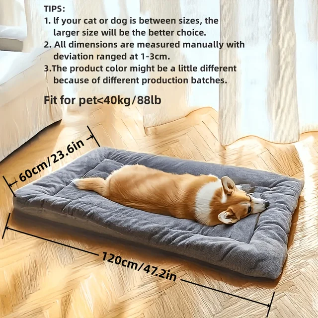Extra-Large Plush Pet Bed 3