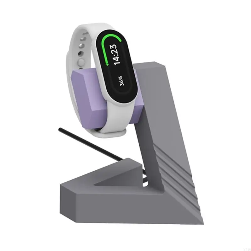 Charging Dock for Band 9 8 Desktop Smartwatch Organizers Display Stand Silicone Charging Station Base Watch Holder