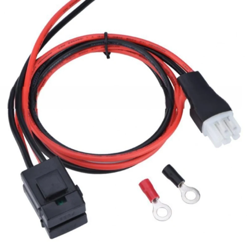 

Yaesu Shortwave Power Cord FT-857D, FT-897D, IC-725A, IC-706, IC-78 Black Power Cord