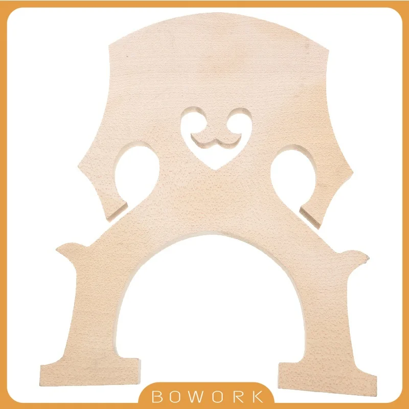 4/4 3/4 1/2 1/4 1/8 Maple Wood Cello Bridge Heart Shape Fine Aged Maple French Style For Acoustic Cello String Electric Cellos naomi 1pc vintage baroque style maple bridge available for 4 4 3 4 1 2 1 4 1 8 size violin bridge