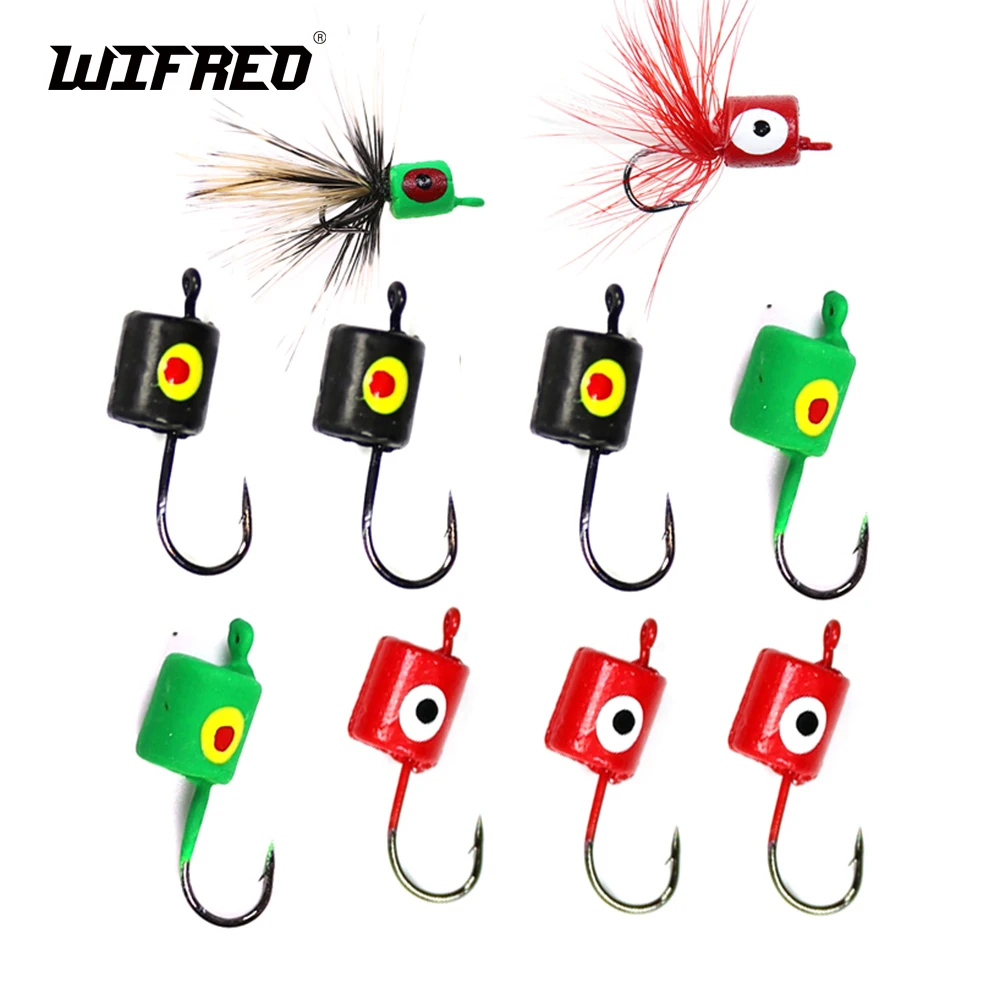 Wifreo6PCSFoamPopperJigHeadHookFlyFishingFloatingPopperLure