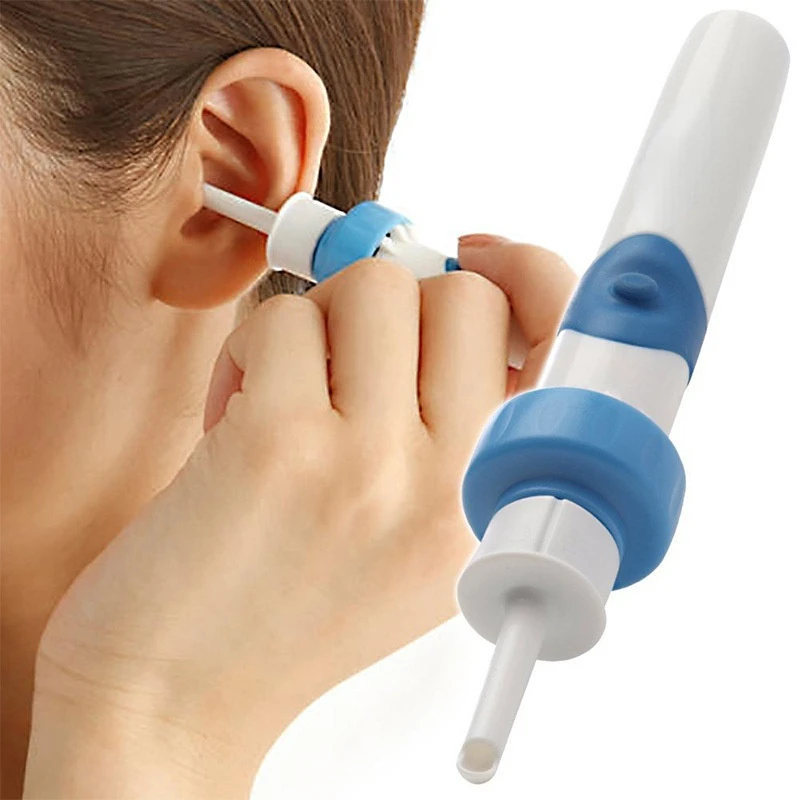 Electric Cordless Ear Pick Safe Vibration Painless Ear Cleaner Remover Spiral Cleaning Device Dig Wax Personal Care Tool