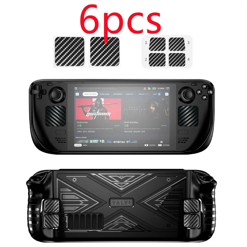 Protection Skin For Steam Deck Console Stickers Anti-Scratch Dustproof  Films For Steam Deck Handheld Game Player Accessories - AliExpress