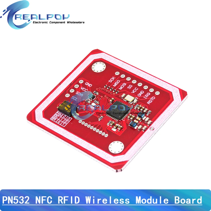 Advanced NFC RFID Module Kit with Tags - 13.56MHz & 125kHz, 6cm Range, SPI Interface