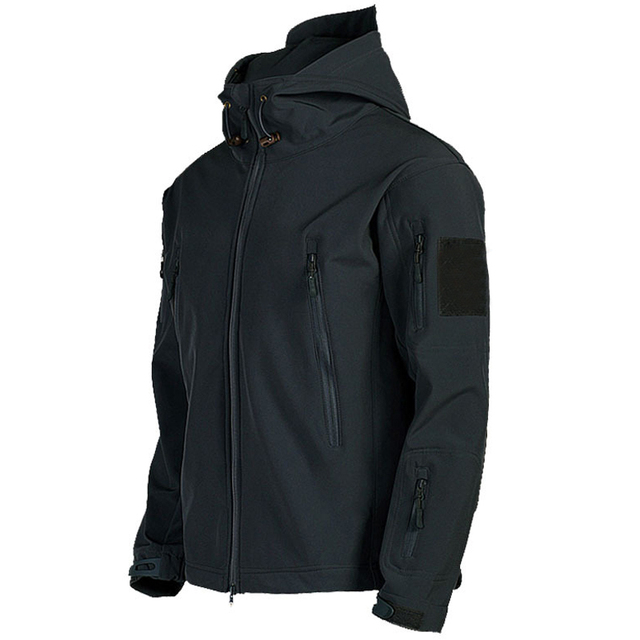 Shark Skin Soft Shell Jackets Men Tactical Windproof Waterproof jacket men Army Combat Jackets Mens Hooded Bomber Coats