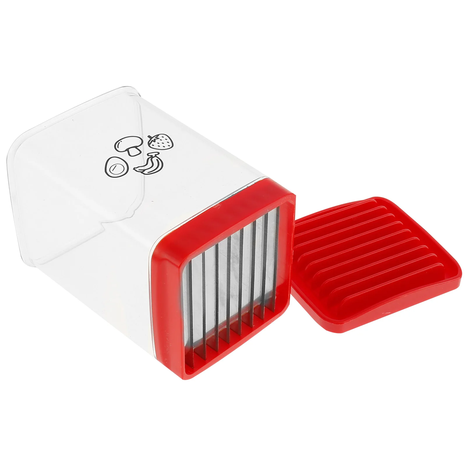 Fruit Vegetable Speed Slicer Efficient Fruit Slicer Cup with Push Plate Strawberry Cutter Cup Egg Slicers for Home Kitchen egg cutter fruit slicer food slicer banana slicer