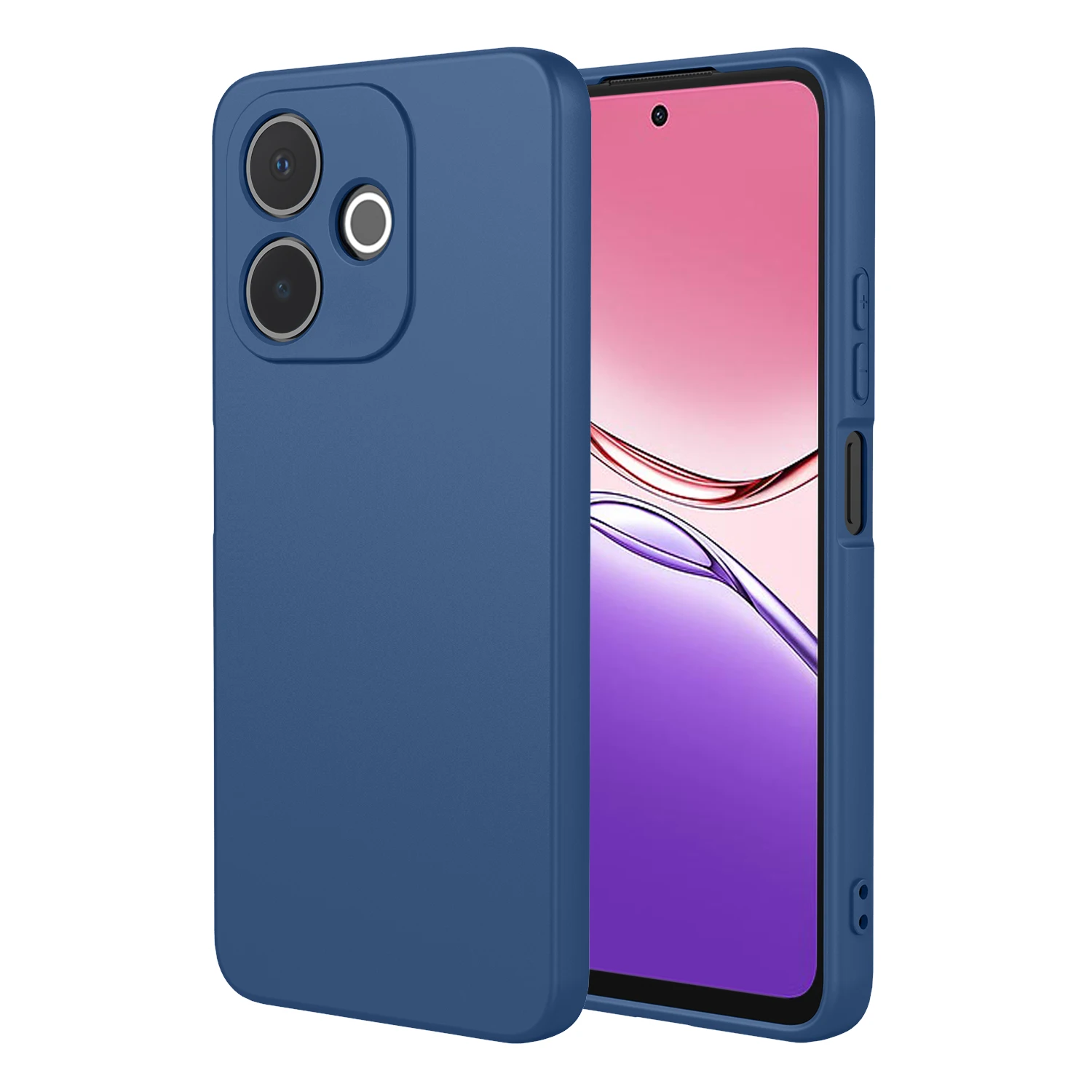 Flexible Liquid Silicone TPU Protective Case - Durable Back Cover Shell