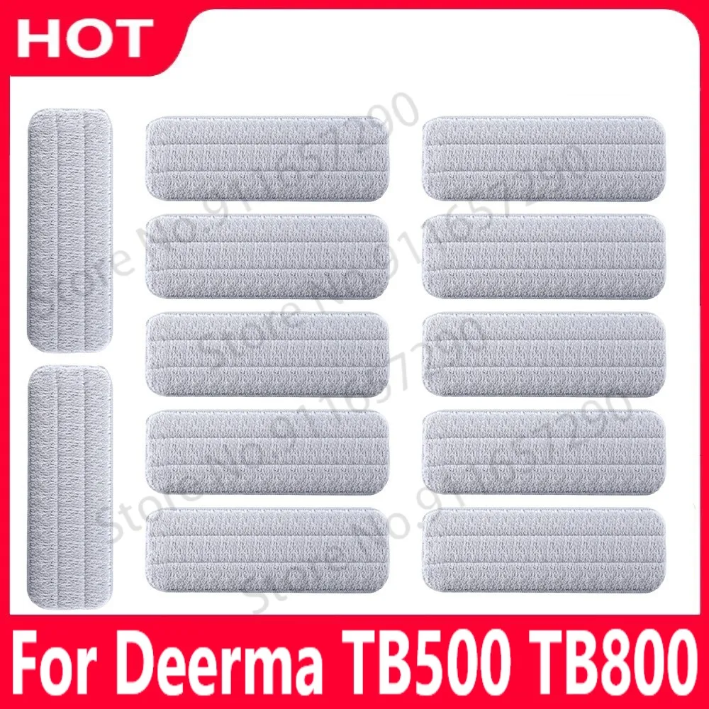 Deerma TB500 TB800 걸레 꽃 가지 걸레 360 회전 청소용 천을 탄소 섬유 천으로 Accessroies