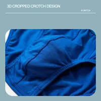Caleçon confortable en coton pour homme, sous-vêtement sexy, boxer respirant, taille M et L 5