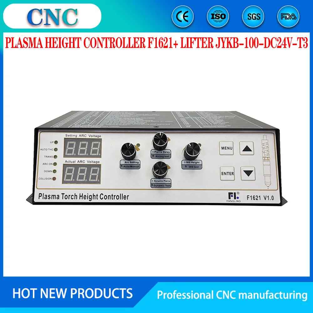 토치 높이 컨트롤러 THC F1621, 영어 자동 아크 캡 전압 플라즈마 절단기 커터 NEWCARVE