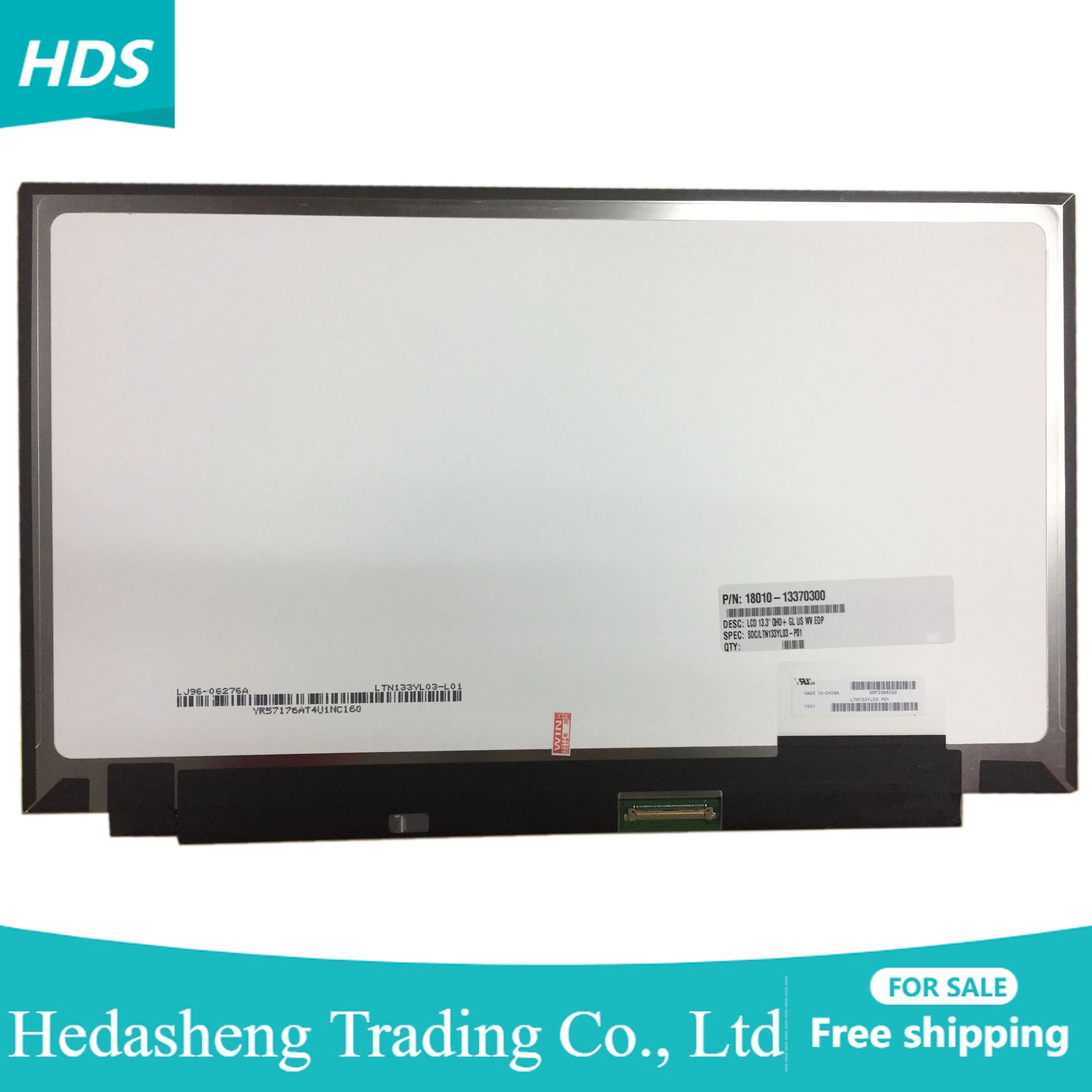 

LTN133YL03-P01 fit LTN133YL03 P01 LTN133YL03 LTN133YL01-L01 LTN133YL01 13.3"Inch 3200*1800 Display LCD Screen NO-TOUCH NEW