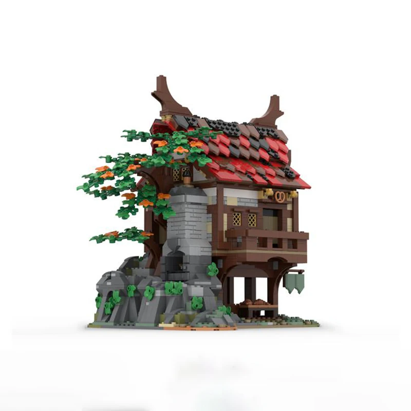 

Строительные блоки Moc, средневековая модель, средневековая пекарня, технические кирпичи, сборка «сделай сам», строительные игрушки для детей, праздничные подарки