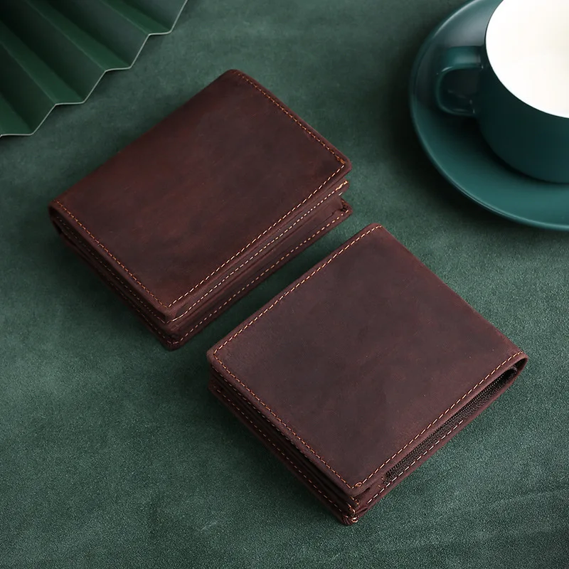RFID Dolars Money Wallet Clip Man Luxury Vintage Clips Men Cowhide Holders Coin Leather Men's For Ticket Holder Designer Card I