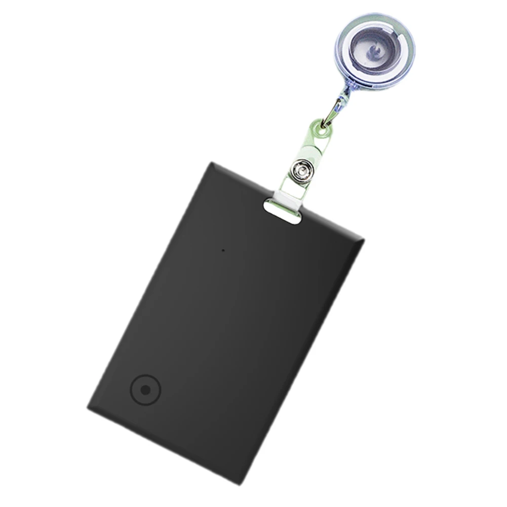 Smart Card Wallet Tracker Card Bluetooth-Compatible Thin GPS Item Finder Work with Find My for Luggage Tag Purse Passport